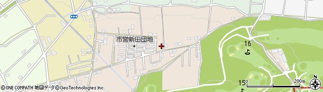埼玉県飯能市双柳1392周辺の地図