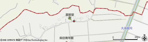 千葉県成田市柴田823周辺の地図