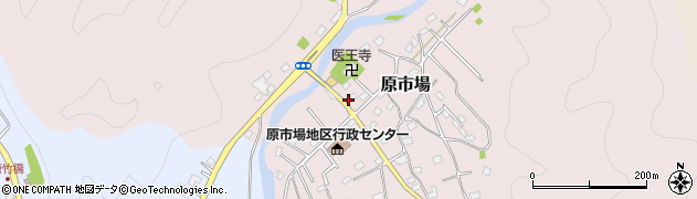 埼玉県飯能市原市場1037周辺の地図