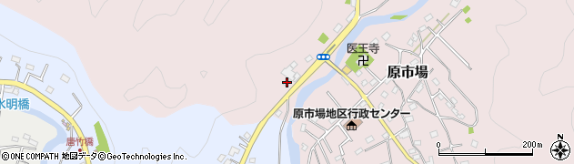 埼玉県飯能市原市場689周辺の地図