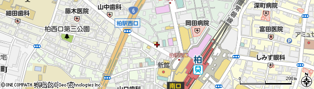 株式会社柏ホーム　本店周辺の地図