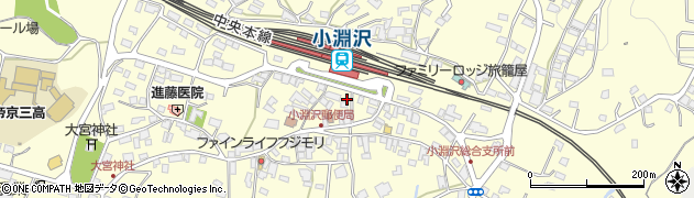 大泉タクシー小淵沢配車センター周辺の地図