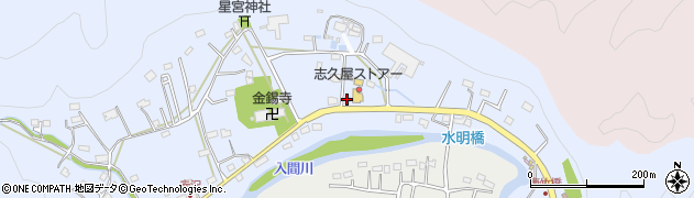 埼玉県飯能市赤沢218周辺の地図