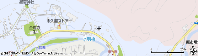 埼玉県飯能市赤沢180周辺の地図