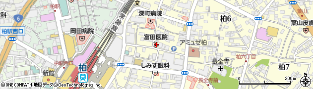 富田医院周辺の地図