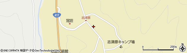 福井県今立郡池田町志津原22周辺の地図