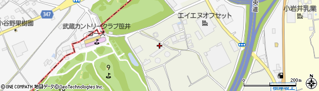 埼玉県狭山市笹井719周辺の地図