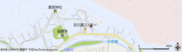 埼玉県飯能市赤沢227周辺の地図