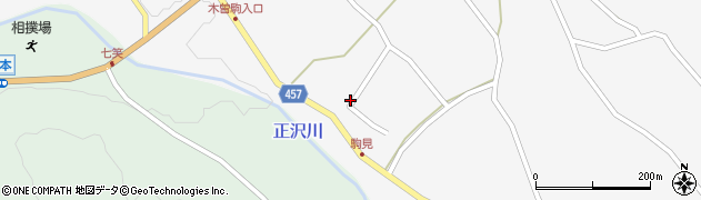 長野県木曽郡木曽町日義4823周辺の地図