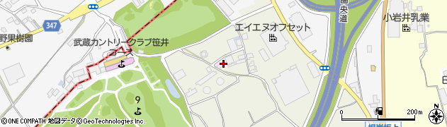 埼玉県狭山市笹井714周辺の地図
