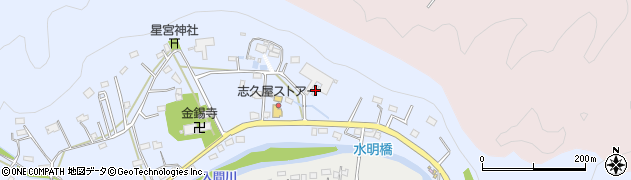 埼玉県飯能市赤沢198周辺の地図