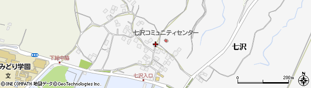 千葉県成田市七沢137周辺の地図