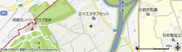 埼玉県狭山市笹井694周辺の地図