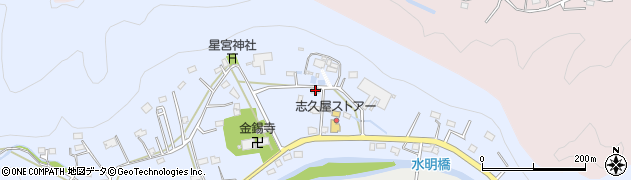 埼玉県飯能市赤沢231周辺の地図