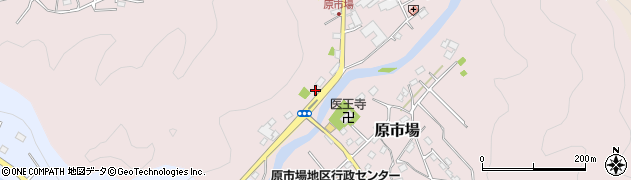 埼玉県飯能市原市場672周辺の地図