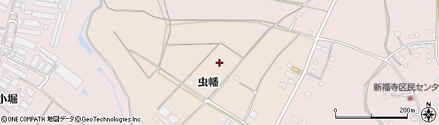 千葉県香取市虫幡1798周辺の地図