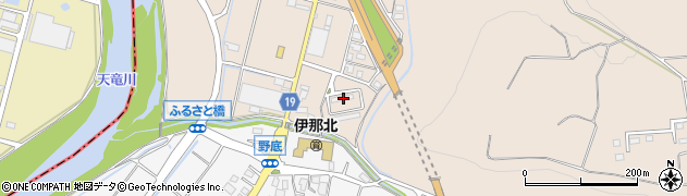 長野県伊那市福島180周辺の地図