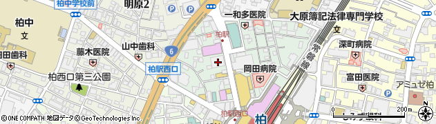 株式会社ニチイ学館　柏支店周辺の地図