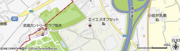 埼玉県狭山市笹井716周辺の地図