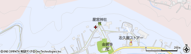 埼玉県飯能市赤沢299周辺の地図