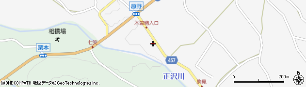 長野県木曽郡木曽町日義4854周辺の地図