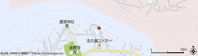 埼玉県飯能市赤沢241周辺の地図