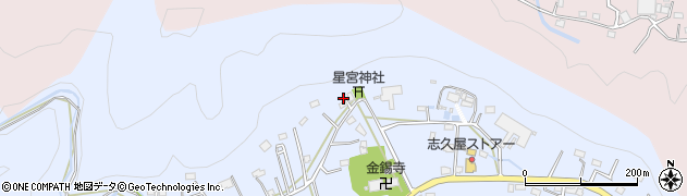 埼玉県飯能市赤沢300周辺の地図
