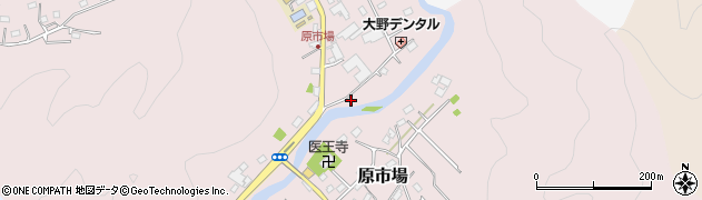 埼玉県飯能市原市場597周辺の地図