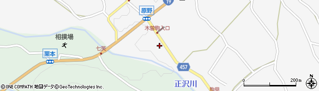 長野県木曽郡木曽町日義4856周辺の地図
