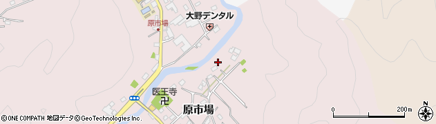 埼玉県飯能市原市場704周辺の地図