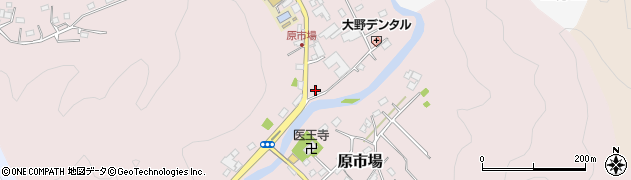 埼玉県飯能市原市場668周辺の地図