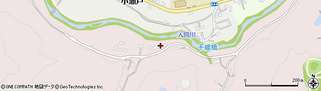 埼玉県飯能市小岩井771周辺の地図