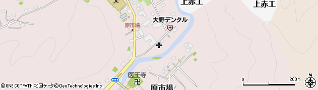 埼玉県飯能市原市場596周辺の地図