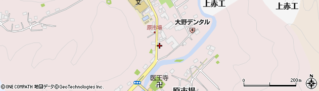 埼玉県飯能市原市場667周辺の地図