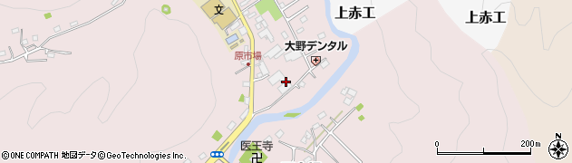 埼玉県飯能市原市場599周辺の地図