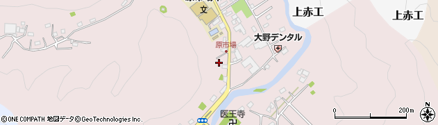 埼玉県飯能市原市場663周辺の地図