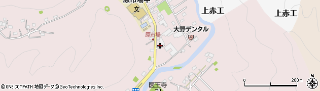 埼玉県飯能市原市場609周辺の地図