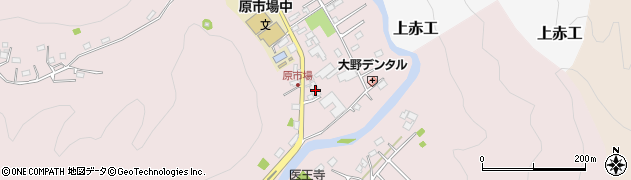 埼玉県飯能市原市場610周辺の地図