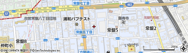 だんらんの家 デイサービス浦和周辺の地図