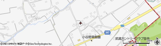埼玉県飯能市芦苅場周辺の地図