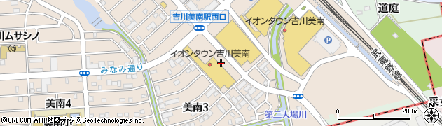 保険相談ショップ保険ほっとライン　イオンタウン吉川美南店周辺の地図