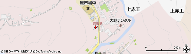 埼玉県飯能市原市場661周辺の地図