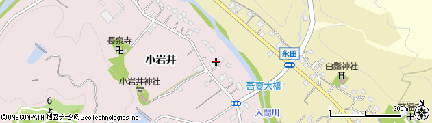 埼玉県飯能市小岩井49周辺の地図