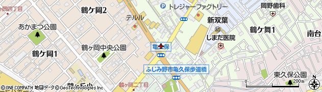 壱角家 ふじみ野店周辺の地図