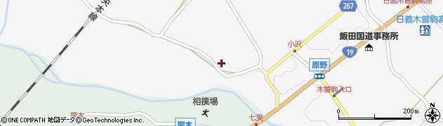 長野県木曽郡木曽町日義3120周辺の地図
