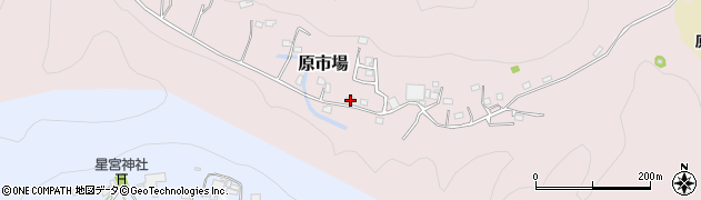 埼玉県飯能市原市場1140周辺の地図
