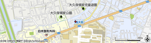 埼玉県さいたま市桜区上大久保1001周辺の地図