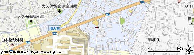埼玉県さいたま市桜区上大久保84周辺の地図