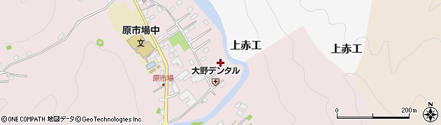 埼玉県飯能市原市場592周辺の地図