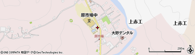 埼玉県飯能市原市場654周辺の地図